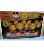 Disney Halloween Seasonal Mickey Mouse Projection Pumpkin Singing String Lights - $48.50
