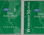 2008 Ford Orlo Lincoln MKX Servizio Negozio Manuale Set W Elettrico Cavi... - $54.95