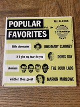 Columbia Popular Favorites Volume 10 Record - £305.24 GBP