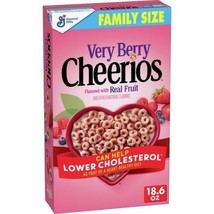 General Mills Family Size Very Berry Cheerios Cereal - 18.6oz - £39.46 GBP