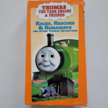 Thomas The Tank Engine &amp; Friends Races Rescues &amp; Runaways VHS Video Tape Kids - £12.86 GBP