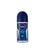 Nivea Men- Fresh Active- Roll On Anti-Perspirant in Glass- 50ml - £7.92 GBP