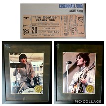 John Lennon &amp; Ringo Starr The Beatles Lost Photos Bob Bonis Collection - £329.50 GBP