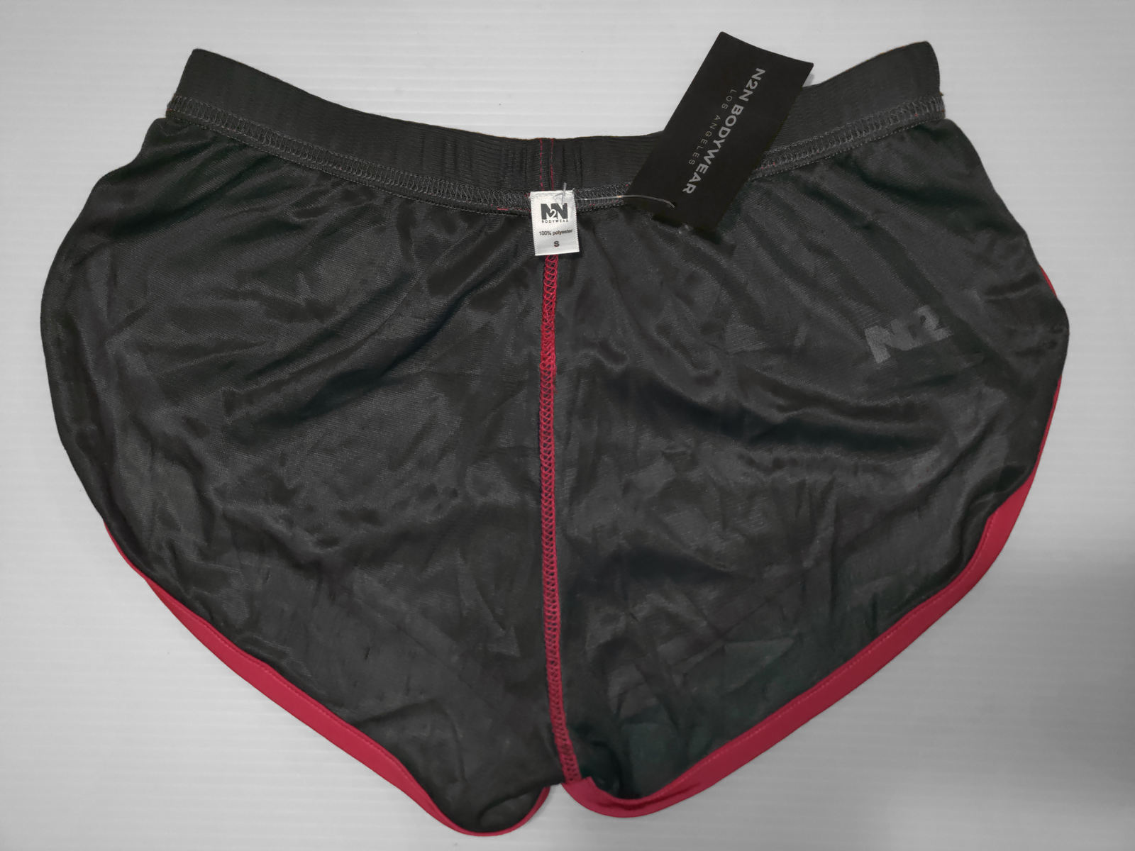 N2N Bodywear Euro Sheer Split Shorts. and 50 similar items