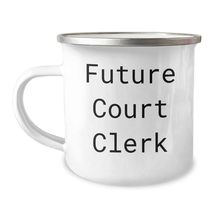 Court Clerk Camping Mug - A Prime Selection Quote Funny Birthday Unique Gift for - £19.32 GBP