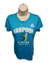 2018 Reebok Harpoon 5 Miler Womens Small Blue Jersey - £16.52 GBP