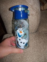 Disney Store Olaf Water Bottle Snowman Frozen Small Kid Size BPA Free 12 oz NEW - £14.03 GBP