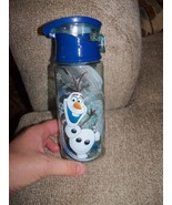 Disney Store Olaf Water Bottle Snowman Frozen Small Kid Size BPA Free 12... - $22.80