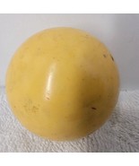 Vintage Cue Ball Nice Patina Yellowed Aged Pool Billiards - Approx 2 1/8&quot; - $9.89