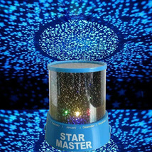 Led Galaxy Starry Sky Projector Night Light Ocean Wave Star Moon Room Decor Lamp - £9.84 GBP