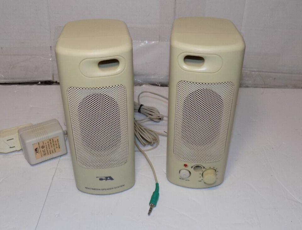 Cyber Acoustics CA Powered Multimedia Speaker System for Computers - $12.72