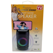 Travelocity Bluetooth Speaker Wireless LED Light Show Portable Audio Lig... - $13.46