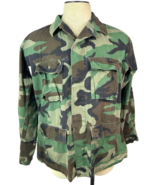 US Military Propper Woodland Camo Coat Combat NSN: 8415-01-084-1658 Larg... - $365.33 MXN