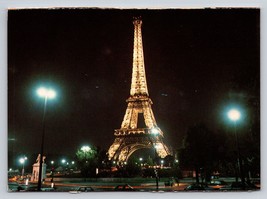 Eiffel tower La Tour Eiffel 1988 n 118 Vtg Postcard unp Paris - $4.88