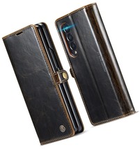 Flip Case for Samsung Galaxy Z Fold 4,Crazy Horse Pu - £38.11 GBP