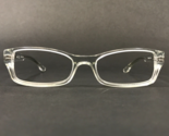 Ray-Ban Eyeglasses Frames RX5068 2001 Clear Silver Rectangular Cat Eye 5... - $65.23