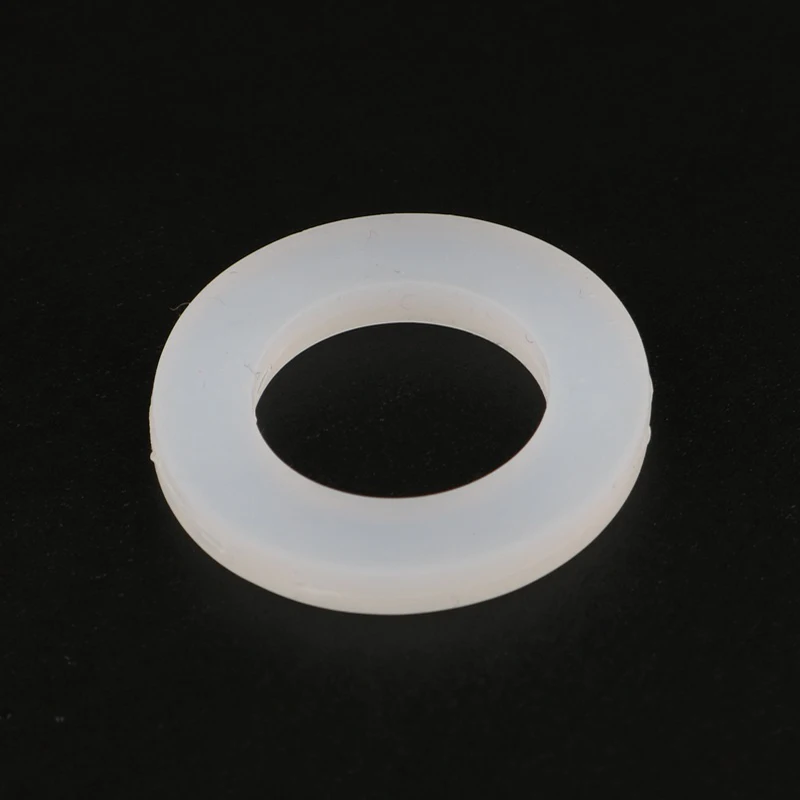 House Home 20pcs  1/2&quot; 3/4&quot; 1&quot; Silicon Rubber Flat Gasket O-Ring Seal Washer Rin - £19.69 GBP