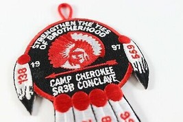 Vintage 1997 Camp Cherokee SR3B Conclave 138 Boy Scouts America BSA Camp Patch - £9.19 GBP