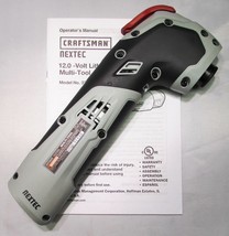 CRAFTSMAN NEXTEC 320.30566 12V CORDLESS MULTI-TOOL W/QUICK RELEASE - BAR... - $99.99