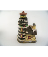 Vintage Holiday Lighthouse Porcelain Christmas Village - £10.24 GBP