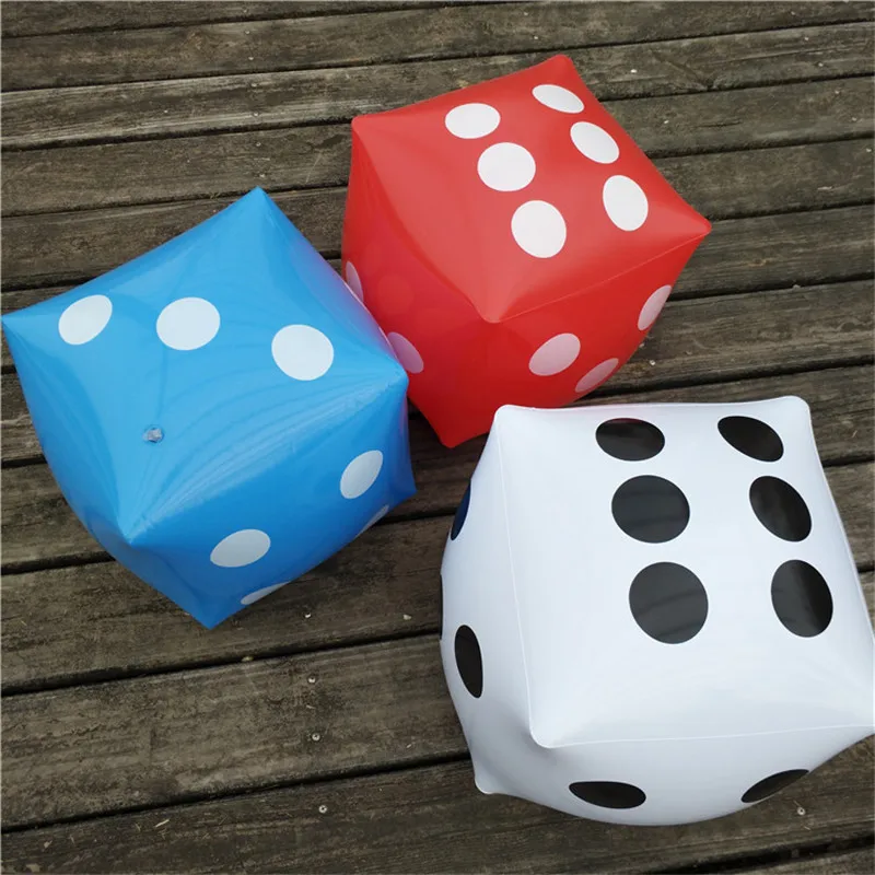 3 colors Inflatable Air Number Dice 30*30cm Funny Party Supplies Toys For - £9.65 GBP