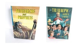 Ellen White Christian Books Triumph Gods Love Patriarchs Prophets PC HC - $48.45