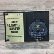 SOCOM: U.S. Navy SEALs (Sony PlayStation 2 PS2) *COMPLETE - BLACK LABEL ... - £7.03 GBP