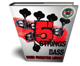 5 Strings Bass Guitar - Large authentic Multi-Layer Studio Samples Library - £11.79 GBP