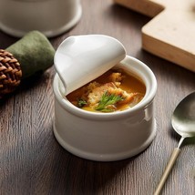Elegant Ceramic Dessert Bowl with Sauce - $412.96 MXN