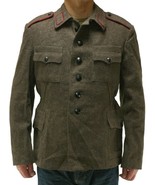 Vintage Soviet Era Bulgarian military jeep jacket blazer coat army wool ... - £23.98 GBP+