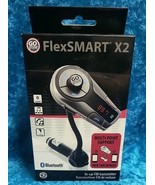 Go Groove Flex Smart X2 Bluetooth Car Radio FM Transmitter With USB Char... - $19.99