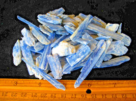 BLUE KYANITE Blades * 1-3&quot; Size * Fine Jewelry Rough or Wire Wrap - £2.61 GBP+