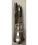 Mikasa COSMO SATIN Stainless (14) Dinner Knives 18/10 Beveled Edge Flatware - $53.77 CAD