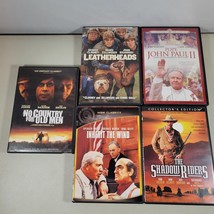 DVD Lot Leatherheads, No Country Pope John Paul Inherit the Wind Shadow Riders - £11.25 GBP
