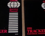 1991 Chevy Geo Tracker Servizio Negozio Riparazione Manuale Set W Elettrico - £71.76 GBP