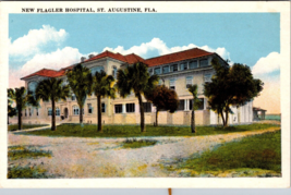 St. Augustine, FL-Florida, Flagler Hospital, Vintage Postcard nostalgia a3 - £17.01 GBP