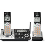 Atandt Cl83207 Dect 6.0 Expandable Cordless Phone, Silver/Black With 2 H... - £78.65 GBP