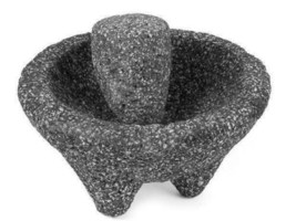 Molcajete Mortar &amp; Pestle For Salsas &amp; Spices From Mexico Handmade New - $59.95