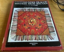 Thunder Dragon Textiles From Bhutan 1985 Bartholomew - £56.05 GBP