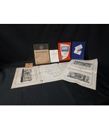 Rare 1950s Telefunken Opus 6 Radio Orig Papers Manuals Booklets Parts Di... - $1,772.96 MXN