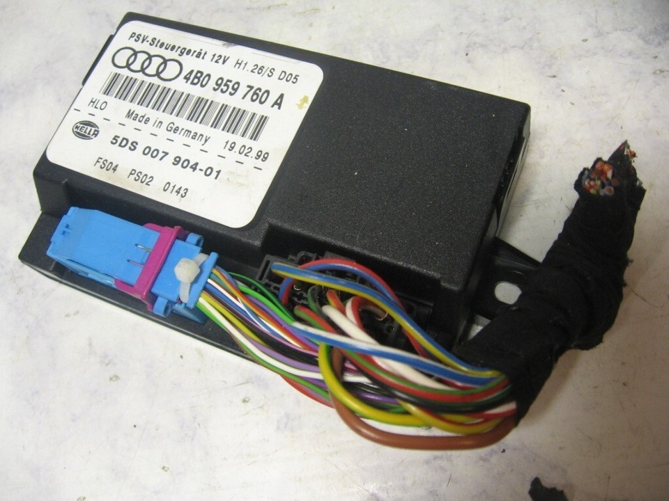 99-04 AUDI A6 QUATTRO LEFT DRIVER FRONT MEMORY SEAT CONTROL MODULE 4B095... - $38.61