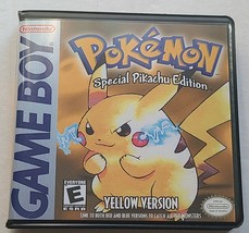 Pokemon Yellow Case Only Game Boy Box Pokémon - £10.96 GBP