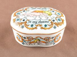 *Songs Of Love Music Box 1983 Franklin Porcelain “I'll See You In My Dre... - $9.99