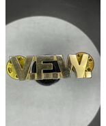 VFW Veterans of Foreign Wars Brass Collar letters - $10.89