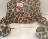 Girls So size Small 4-7 plush leopard print hat NWTS - $7.19