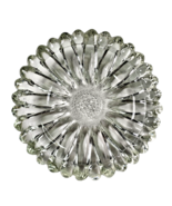Hazel Atlas Daisy Sunflower Clear Glass Ashtray Trinket Tray 3/4&quot;x5&quot; Vin... - $333.97 MXN