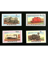 Mauritius #476-9 Train Engines - MNH - £3.14 GBP