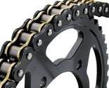 BikeMaster 530 BMOR O-Ring Chain 150 Links Black/Gold - £94.73 GBP