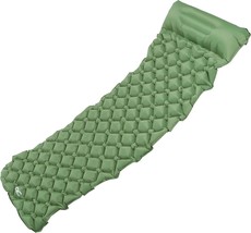 Redline Canyon Camping Sleeping Mat - 1.1Lb Green Inflatable Camping Pad... - $31.03