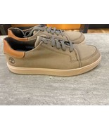 TIMBERLAND MEN'S EMERSON STRECT LOW LACE SNEAKER MEDIUM GREY NUBUCK A6BVJ-EL8 - $144.99